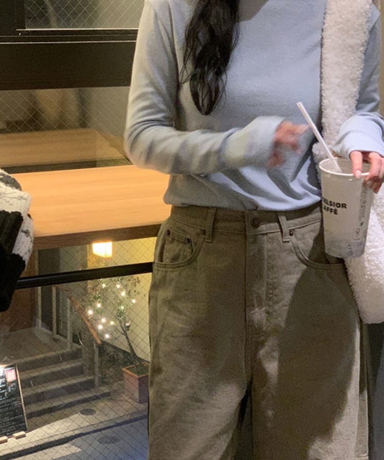 【起毛】ブレットパラシュートパンツ KHAKI