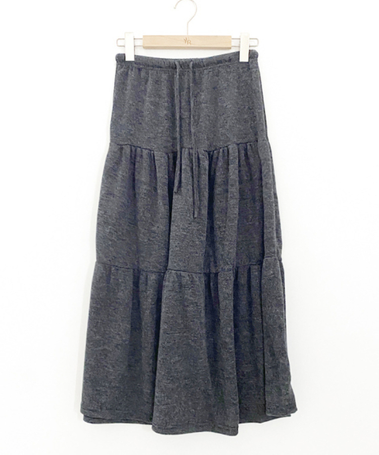 バンディングティアードスカート