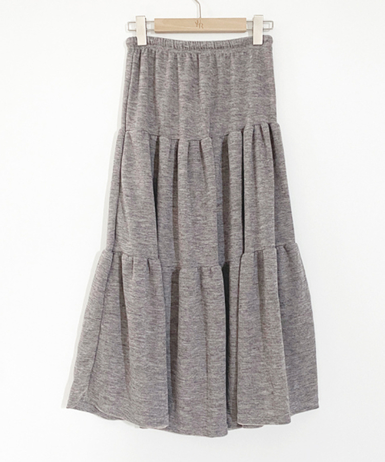 バンディングティアードスカート