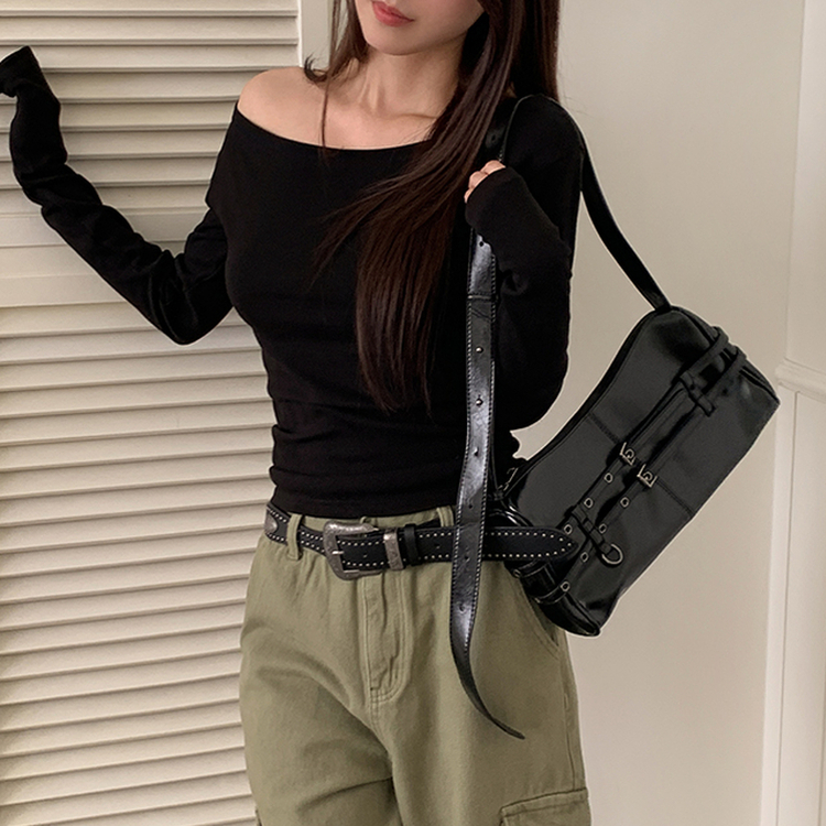 루지 원숄더 기모티