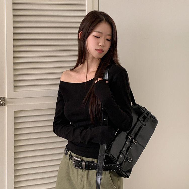 루지 원숄더 기모티