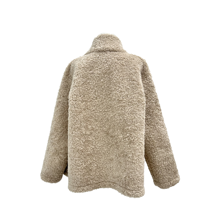 ハイネックムスタンコート