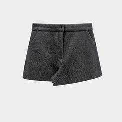 厚手ウールウィンターショートパンツ