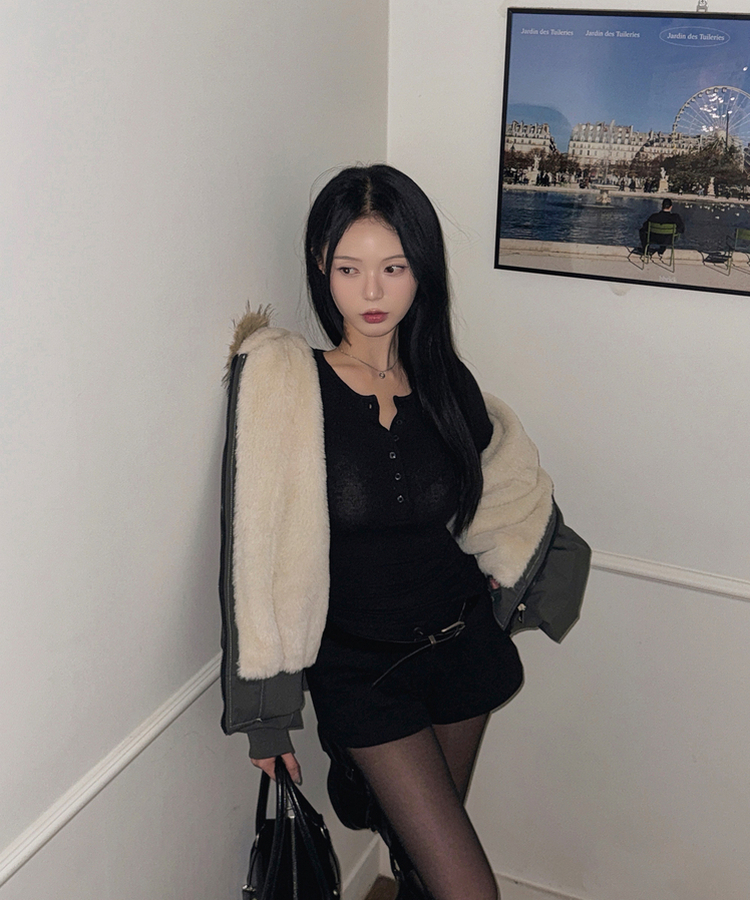 【ファー着脱可能】ビッグフードジップアップミリタリージャンパー KHAKI