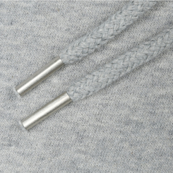 【起毛】クロップフードジップアップ(6color)