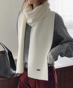 ソフトリブマフラー  SOFT CREAM