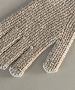 ニットフィンガーホール手袋