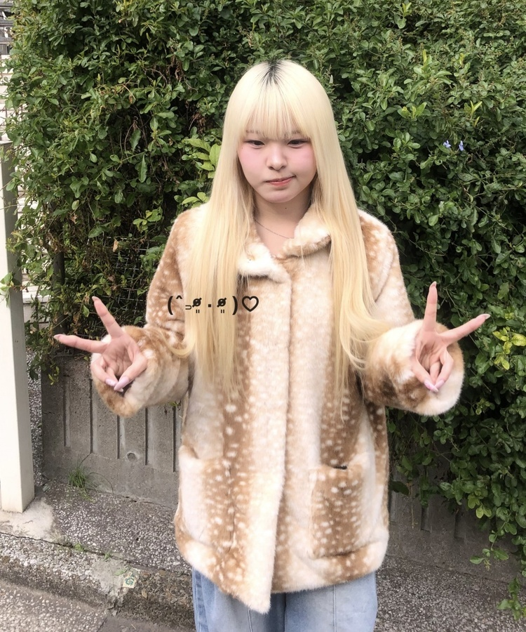 디어 눈꽃 퍼자켓