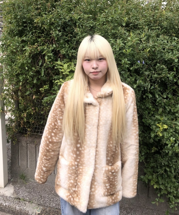 디어 눈꽃 퍼자켓