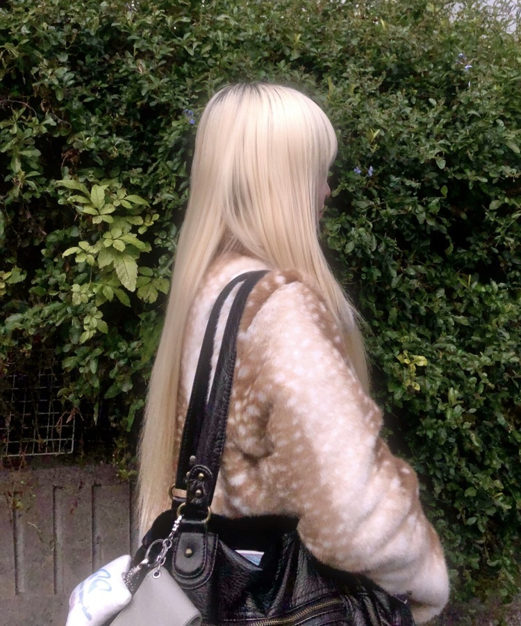 디어 눈꽃 퍼자켓