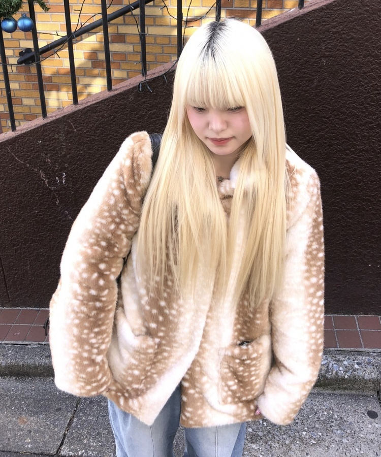 디어 눈꽃 퍼자켓