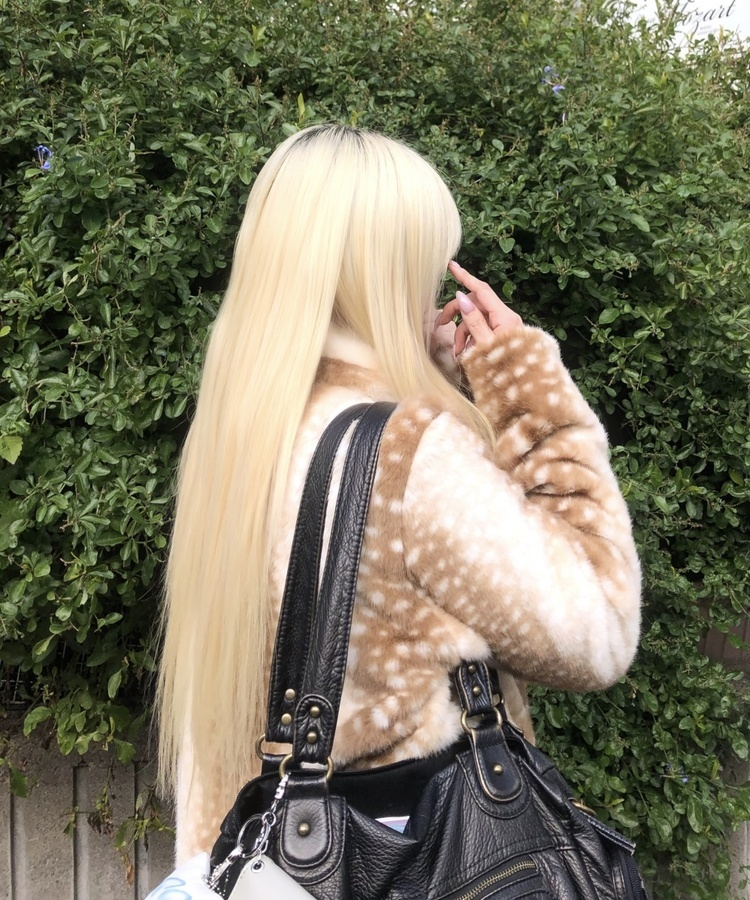 디어 눈꽃 퍼자켓