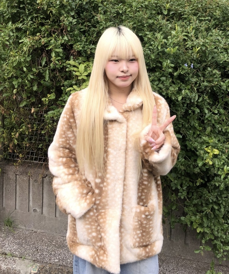 디어 눈꽃 퍼자켓