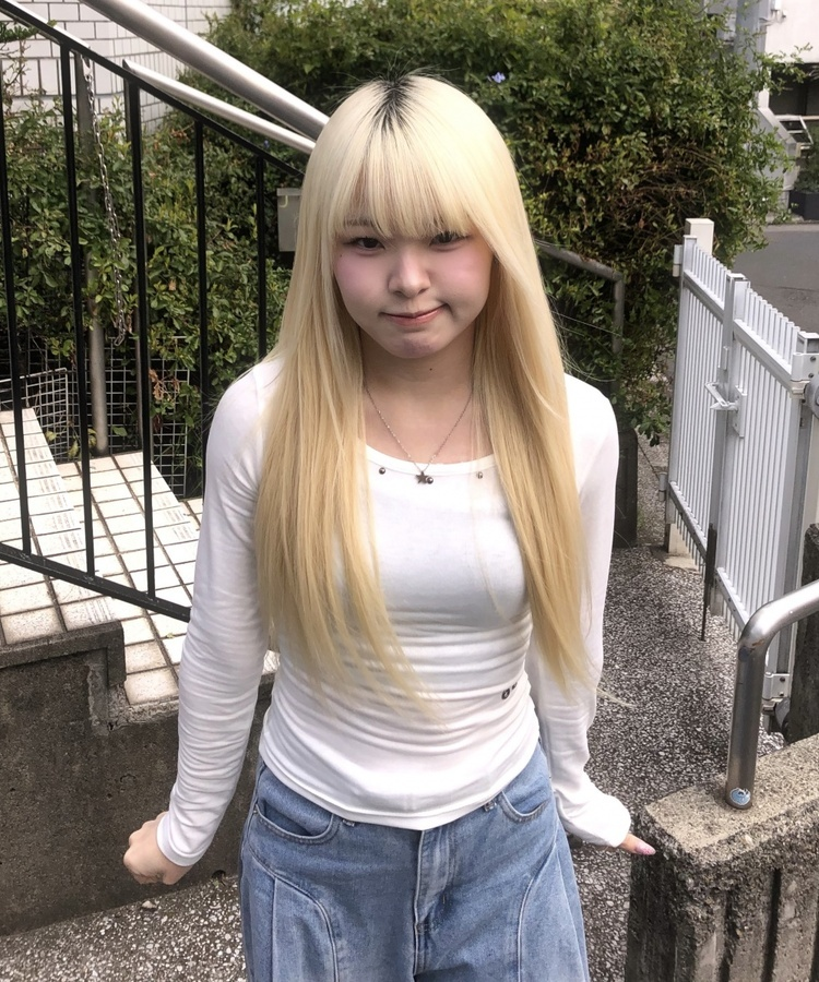 (기모)피스 슬림핏 긴팔티