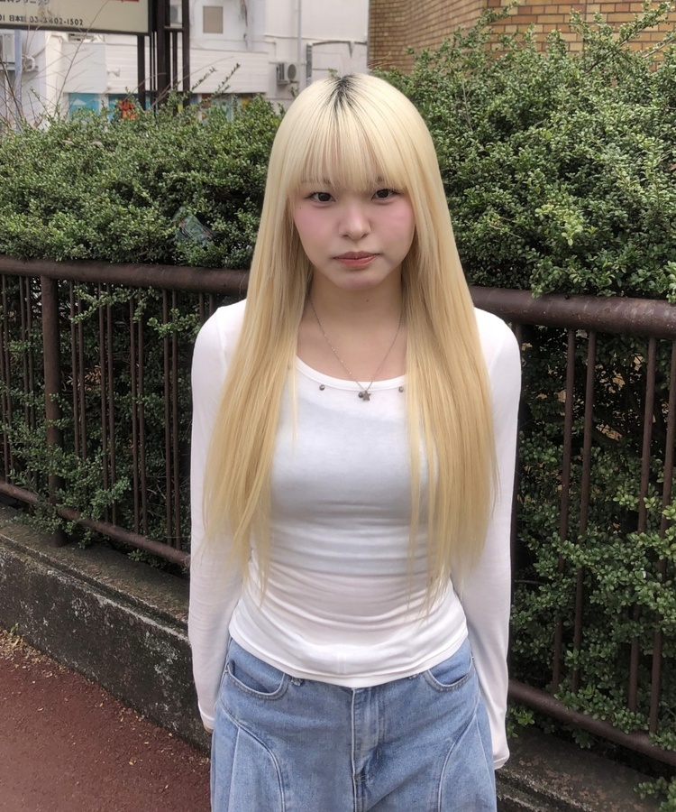 (기모)피스 슬림핏 긴팔티