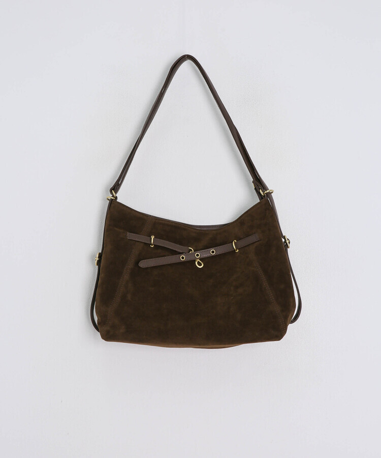 스웨이드 데일리 숄더 크로스백