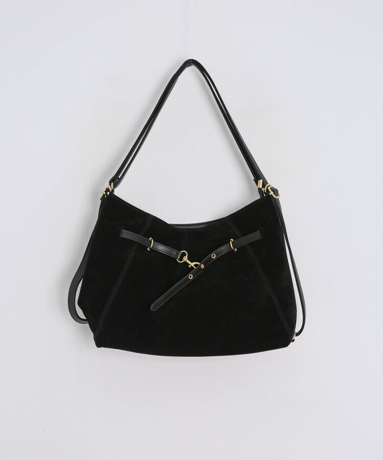 스웨이드 데일리 숄더 크로스백