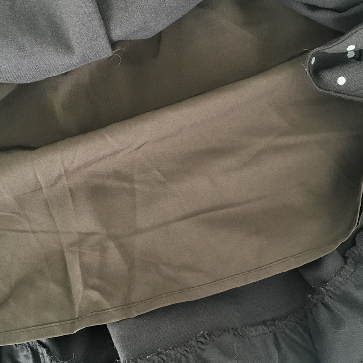 쿠키 빈티지 윈터 미디 모리걸 도트 프릴캉캉 밴딩 미디스커트