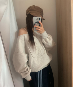 ナンバー19オフトレーナー OATMEAL