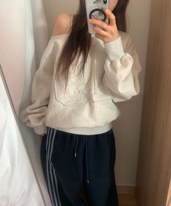 ナンバー19オフトレーナー OATMEAL