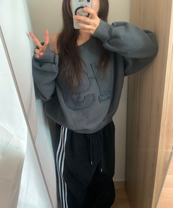 ナンバー19オフトレーナー CHARCOAL