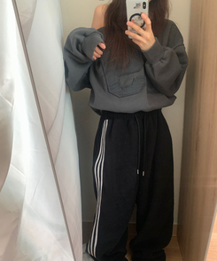 ナンバー19オフトレーナー CHARCOAL