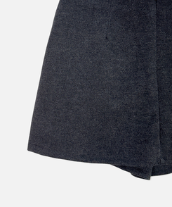 サイドスリットミニスカートパンツ