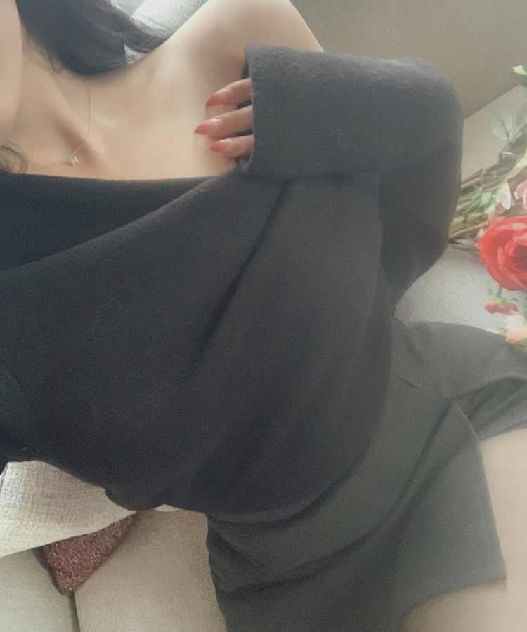 サイドスリットミニスカートパンツ GREY