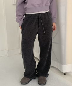 デイリーベーシックバンディングパンツ CHARCOAL