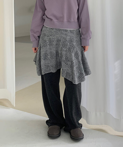 デイリーベーシックバンディングパンツ CHARCOAL