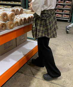 デイリーベーシックバンディングパンツ BLACK