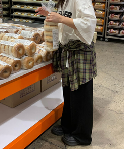 デイリーベーシックバンディングパンツ BLACK