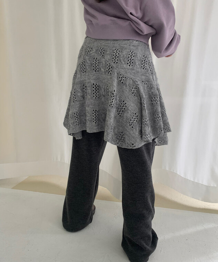 デイリーベーシックバンディングパンツ CHARCOAL