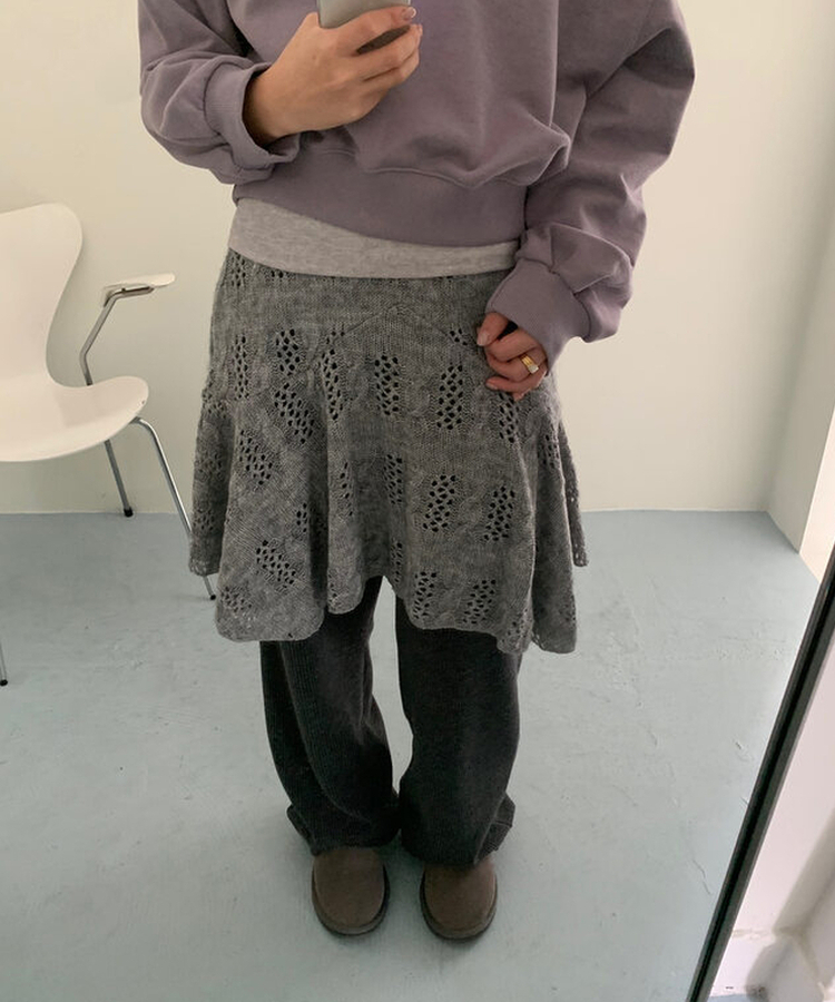 デイリーベーシックバンディングパンツ CHARCOAL