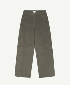 シームラインコットンパンツ