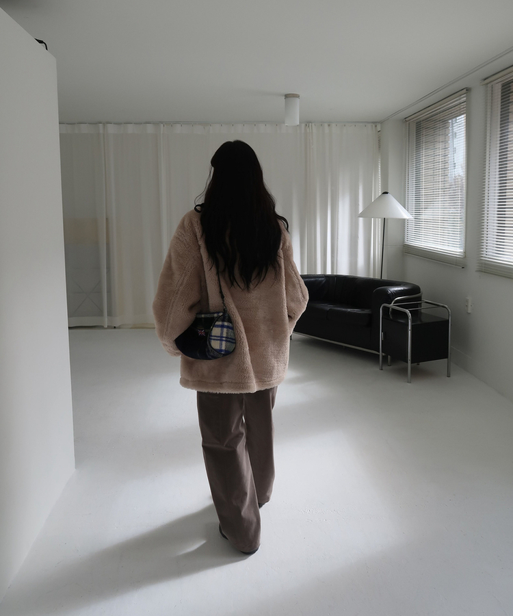 シームラインコットンパンツ KHAKI