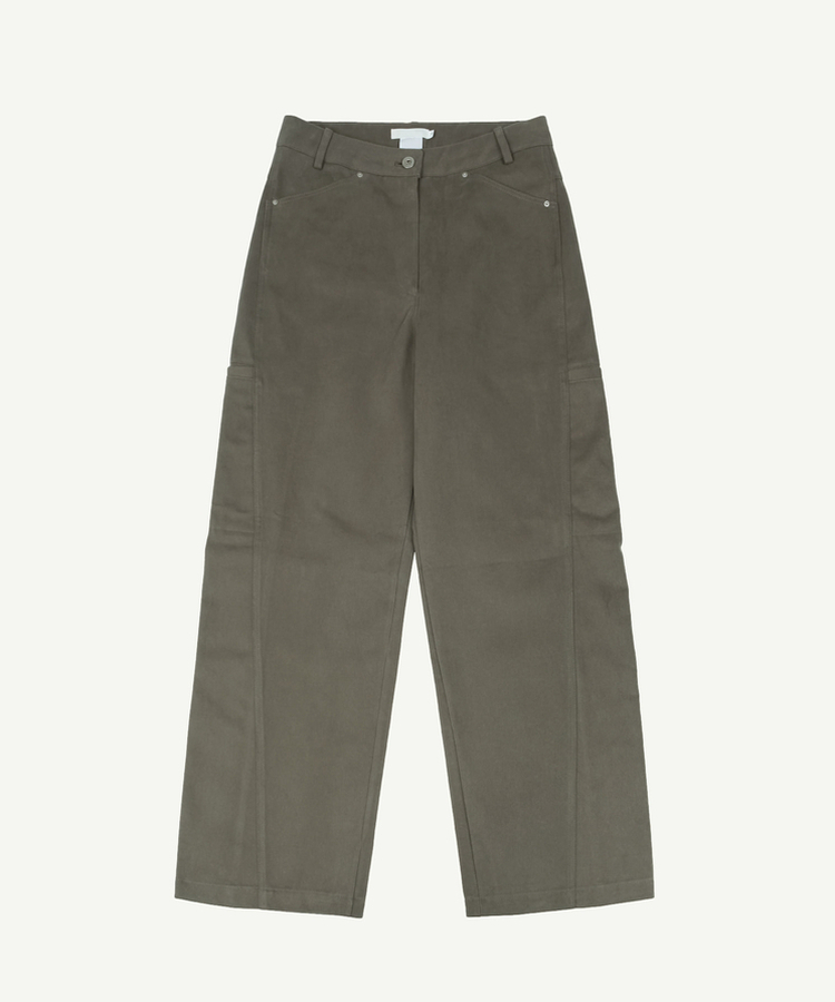 シームラインコットンパンツ