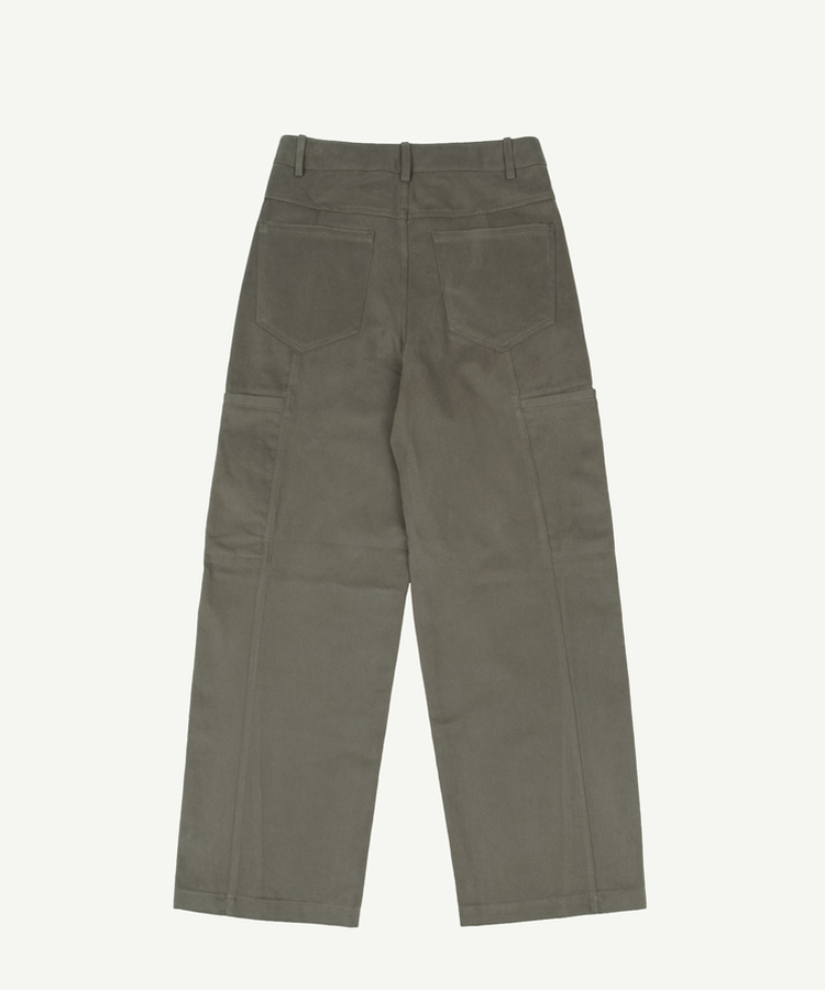 シームラインコットンパンツ