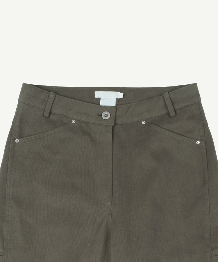 シームラインコットンパンツ