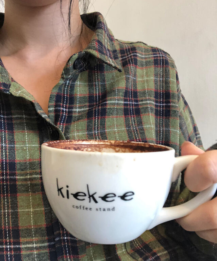 グリーンチェックオーバーシャツ GREEN