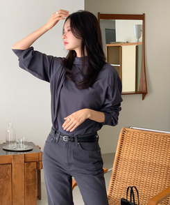 ムードブラウス CHARCOAL