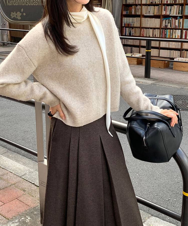 ムードブラウス Soft cream