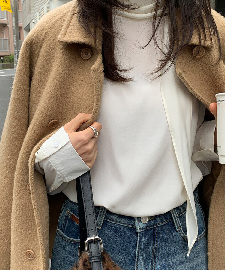 ムードブラウス Soft cream