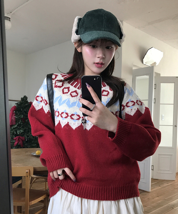 コーデュロイイヤーマフ帽子 GREEN