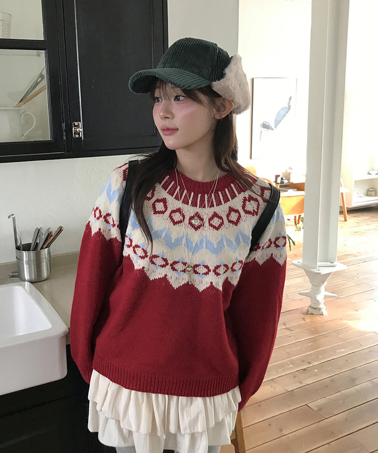 コーデュロイイヤーマフ帽子 GREEN