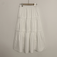ティアードフリルロングスカート