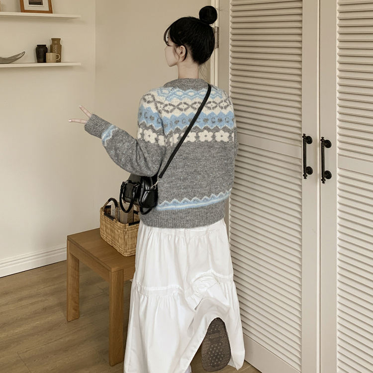 ティアードフリルロングスカート IVORY