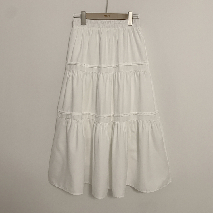 ティアードフリルロングスカート