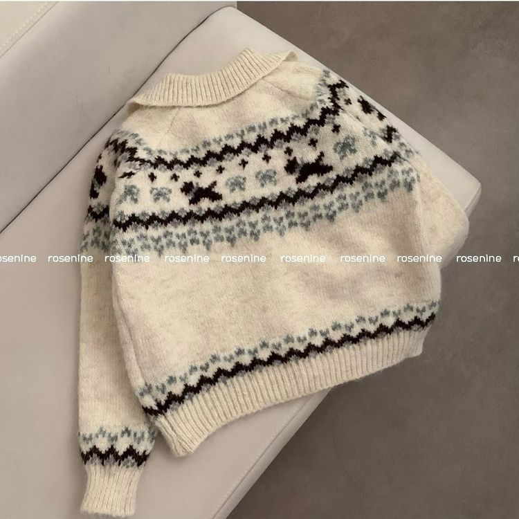 코코 하이넥 카라넥 긴팔 니트