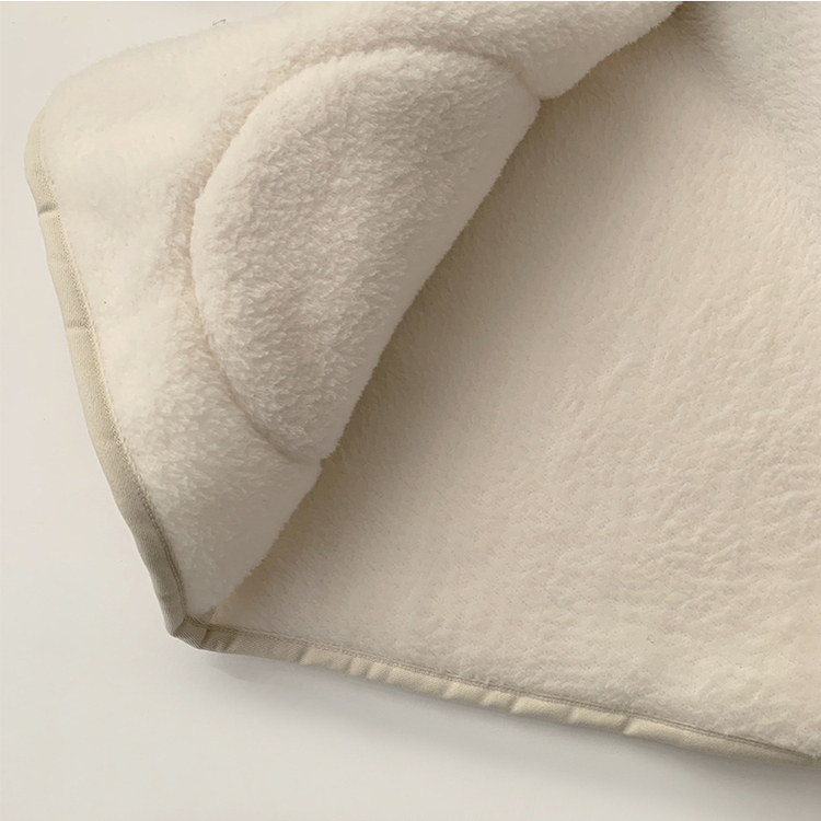 フードストリングウールフリースジャンパー